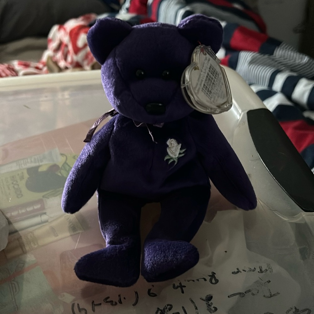 1997 princess diana beanie baby rare in mind condition